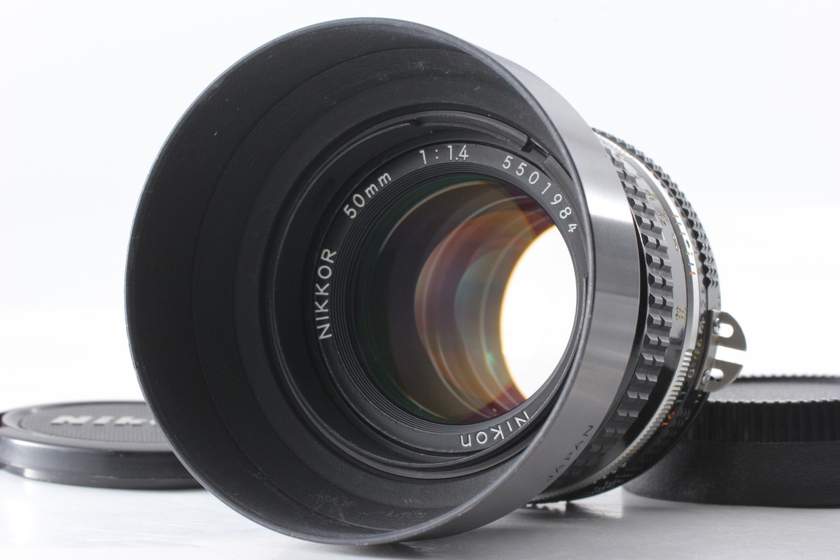 超美品 ニコン AI-S 50mm f1.4 MF レンズ HS-9　B321 超美品 ニコン AI-S 50mm f1.4 MF レンズ HS-9 B321 - メルカリ