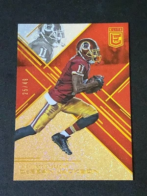 2016 Panini Elite DeSEAN JACKSON #95 Red Variant/49 Washington Redskins 🏈 Cal - Image 1 of 2