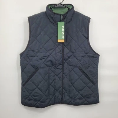 Chaleco Orvis Puffer Route 7 Mujer Talla Grande Nuevo Con Etiquetas Forrado A Presión Cremallera Acolchado Foto 1 de 4