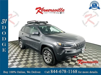 2021 Jeep Cherokee Trailhawk 4WD 4dr SUV Remote Start Heated Leather Seats - Image 1 of 4