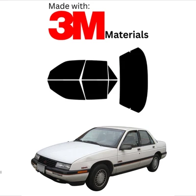 Tinte de ventana precortado para Chevrolet Córcega sedán 90-96 cerámica estable hecho con 3M Foto 1 de 4