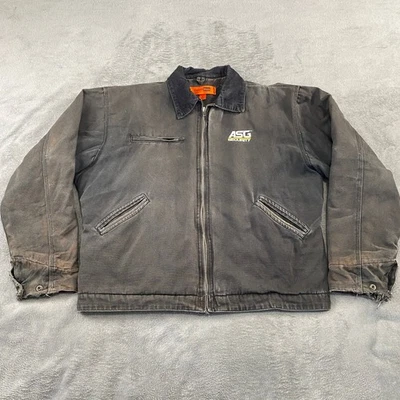 CornerStone ASG Security Work Jacket Quilted Lined Canvas LT Workwear Utility - Image 1 of 4