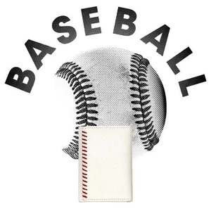 [NEW] Baseball hardball Leather key case Handmade Cowhide made in japan White - Picture 1 of 6