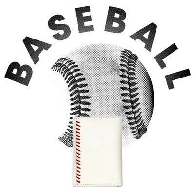 [NUEVO] Estuche para llaves de cuero duro de béisbol hecho a mano cuero de vaca hecho en Japón blanco Foto 1 de 4