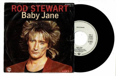Rod Stewart Vinile 45 Giri 7" SP 1983 Baby Jane - Ready Now - WB 929608 TBE = EX - Immagine 1 di 2