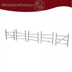 Valla LaoYao 1/87 HO 20 piezas Ferrocarriles Paisaje Miniaturas Edificio de Fábrica - Imagen 1 de 3