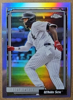 2021 Topps Chrome 1992 Redux Refractor Eloy Jimenez #TC92-15 Chicago White Sox - Image 1 of 2