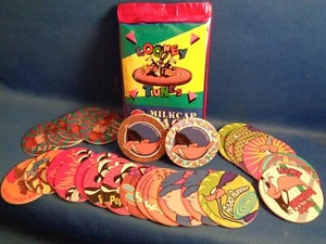 LOONEY TUNES - 1995 WARNER BROS. POWER CAPS / POG (26) MILK CAPS - Picture 1 of 7
