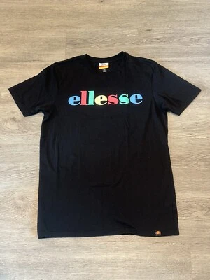 Camiseta de manga corta Ellesse Giorvoa SHB07943 para hombre en negro talla M Foto 1 de 4