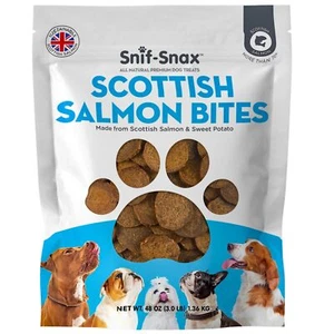 Snif-Snax Scottish Salmon Bites Dog Treats (3 Pounds) - Picture 1 of 2