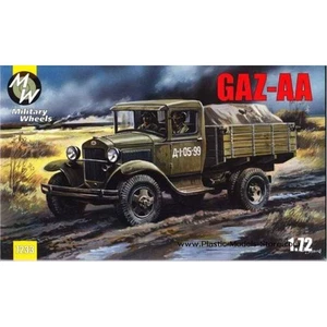 Military Wheels 7233 - 1/72 - GAZ-AA WWII Soviet Light Truck Plastic Model Kit - Picture 1 of 12