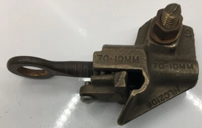 HLC2108 BLKBRN 2/08-AWG COPPER TO COPPER BRONZE HOTLINE CLAMP - Image 1 of 4