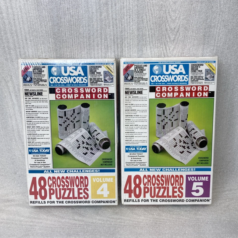 USA Crosswords USA Today Herbko Crossword Companion Vol 5 #4205 Roll-a-puzzle