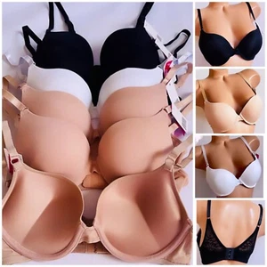 1/3/6 EXTREME DOUBLE PUSH UP Add 2 Cup Sizes Push Up Bra FREE RETURNS 7200 A CUP - Picture 1 of 9