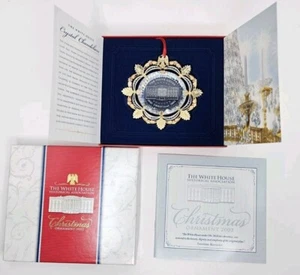 2002 White House Historical Association Christmas Ornament Crystal Chandeliers - Picture 1 of 1