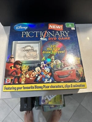 Board Game - Pictionary DVD Game - Disney - Mattel Games - Image 1 of 3
