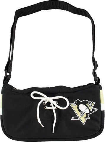 PITTSBURGH PENGUINS JERSEY PURSE HAND BAG Cover