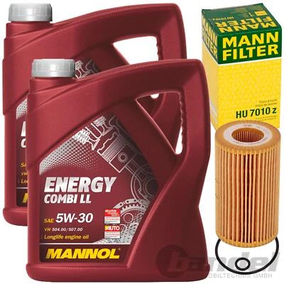 MANN ÖLFILTER +5W30 ÖL passend für MERCEDES SPRINTER 906 V KLASSE VITO W447 CDI - Bild 1 von 2