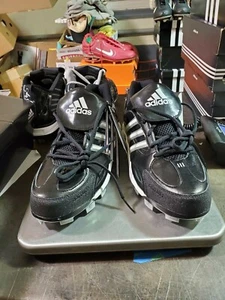 Adidas Fastpitch III TPU schwarz/weiß/Metall Damen Softballschuhe Größe 9,0 - Bild 1 von 7