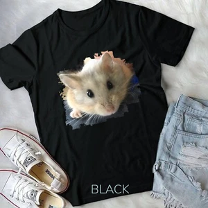 T-shirt unisex criceto divertente - Foto 1 di 11
