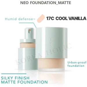 LANEIGE Neo Foundation Matte 30ml #17C1 Cool Vanilla Soft Liquid Foundation - Picture 1 of 15