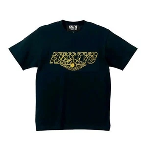 KIKS TYO Year of the Dragon Logo Tee Black Metallic Gold Air Jordan Wings - Picture 1 of 4