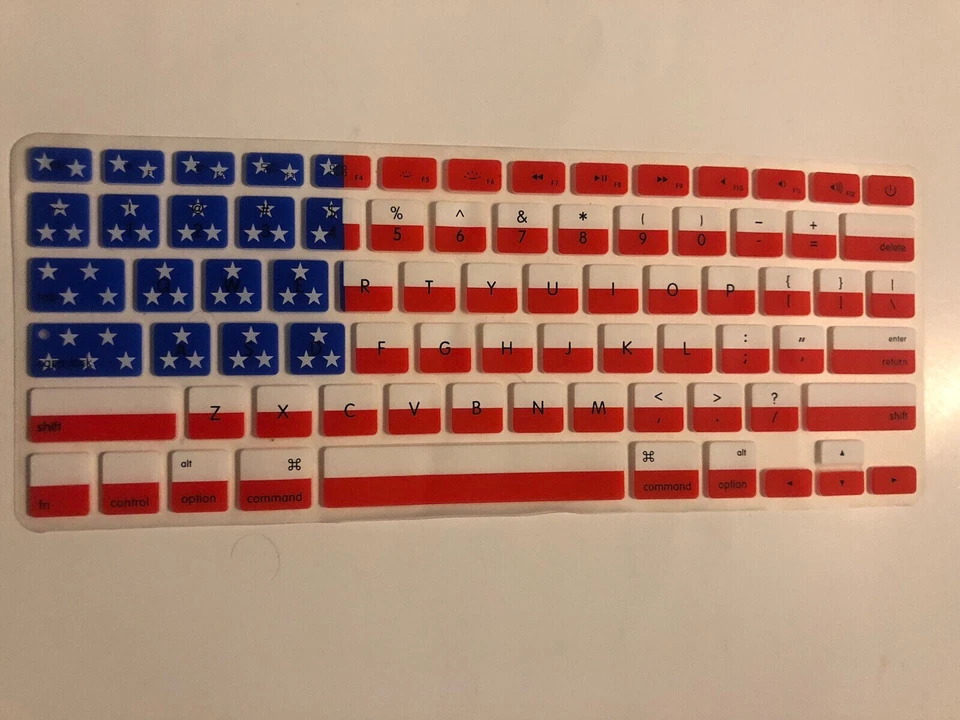 USA Version Keyboard Cover for Apple MacBook Retina Air Pro 11 - Image 1 of 1