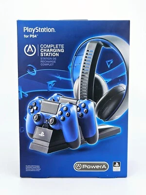 Power A Play Station PS4 Complete Charging Station Console Joystick Controller - Image 1 of 4