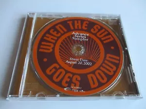 When The Sun Goes Down CD Blues Sampler From The Box Set 15 Tracks 2002 NEW - Imagen 1 de 2