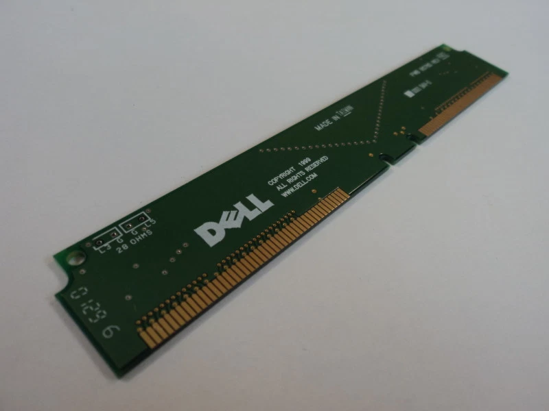 Dell Memory Terminator Crimm Filler Slot Fillers RDRAM 184-Pin PWB9578D REV A02 - Image 1 of 1