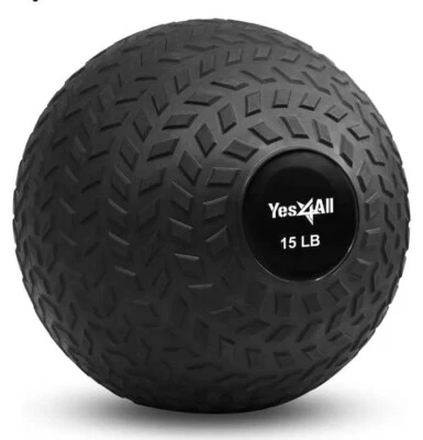 Tread Fitness Slam Medicine Ball 15Lbs for Exercise Strength Power Workout  - Imagem 1 de 2