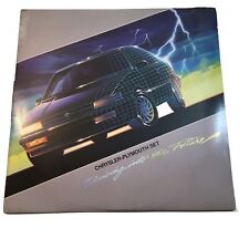 1988 Laserdisc Set Chrysler Product New Yorker Reliant LeBaron Yakoff Smirnoff