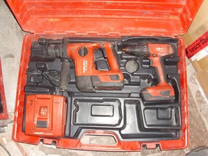 Hilti Cordless Kit, Akkubohrhammer TE 4-A22, Schrauber SFC 22a, Ladege. C4/36ACS - Bild 1 von 9
