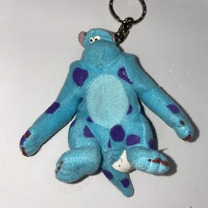 Kraft Monsters Inc Sulley Peluche Clip On Portachiavi 4" Peluche Giocattolo - Foto 1 di 7
