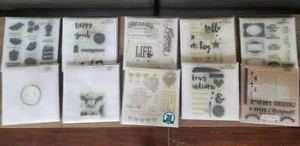 CLOSE TO MY HEART LOT OF 10 MY ACRYLIX STEMPELSETS New Stamp Of The Month Stamps - Bild 1 von 6