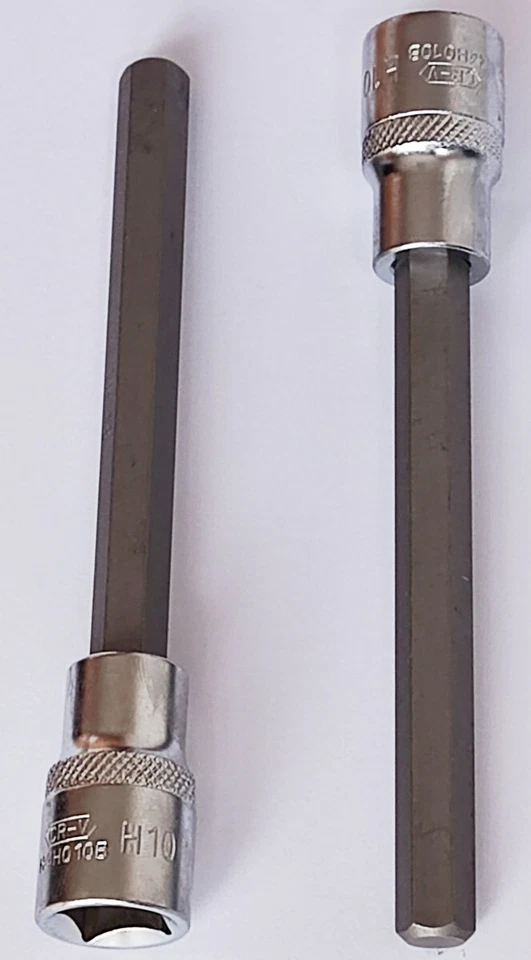 Sechskant Steckschlüssel Stecknuss, Bit-Nuss lang, 1/2 Zoll, für Inbus-Schrauben - Bild 1 von 1