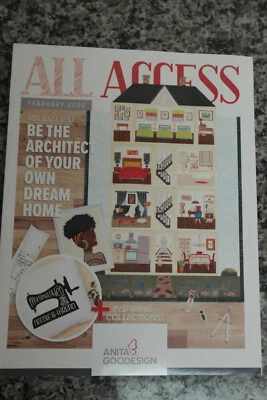 Anita Goodesign all access February 2020 Book And CD NEW
