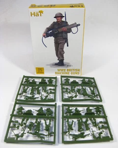 Toy soldiers HAT 1/72 "WWII British Machine Guns" Boxed 8228 Complete set. - Picture 1 of 6