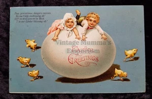 1907 Embossed Easter Postcard - Giesen Bros & Co, London - Picture 1 of 2