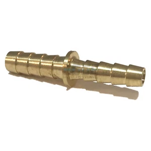 5/16 X 1/4 Hose Barb Mendor Union Splicer Brass Pipe Fitting Gas Fuel Water Air - Picture 1 of 1