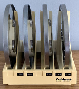 Cuisinart Food Processor Disc Holder & Set of 4 Blades For DLC-X/7/8