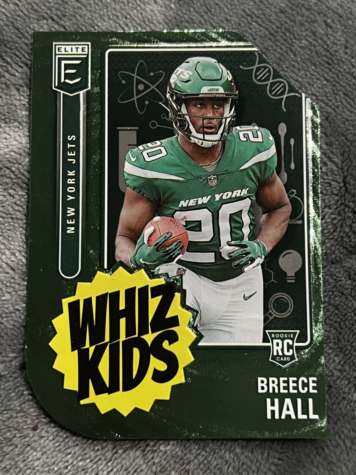 2022 Panini Donruss Elite Rookie RC Whiz Kids Breece Hall Case Hit!  #WK-20 Jets