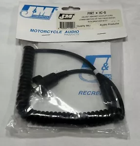 J&M Corp Parte #HC-B Casco Auriculares Conexión Sección Inferior Dos Piezas Bota Climática - Imagen 1 de 7