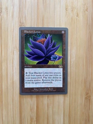 Blacker Lotus Unglued NM/M R0 0215 4RCards - Image 1 of 3