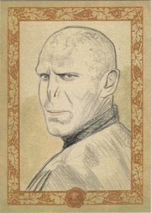 Lord Voldemort Ralph Feinnes Harry Potter Acheron Mint Sketch Card 1/1 - Picture 1 of 2