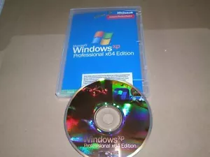 Microsoft Windows XP Professional x64 64 Bit Full English Vers. MS WIN PRO =NEW= - Picture 1 of 4