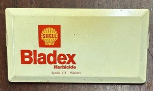 CLIP MAGNÉTICO DE ACEITE SHELL VINTAGE publicidad 5 pulgadas largo x 2 3/4 pulgadas. - Imagen 1 de 4