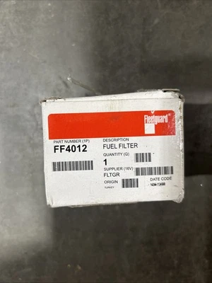 Fleetguard Fuel Filter FF4012 Made In Turkey - Image 1 of 2