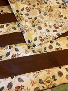 Edredón de franela hecho a mano 60x40 colores otoño - Imagen 1 de 4