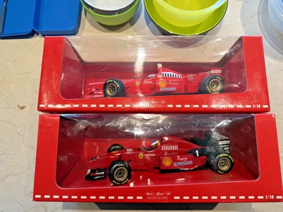 2x Ferrari Modellauto 1:18 – Michael Schumacher Collection – Launch Version 1997 - Bild 1 von 4
